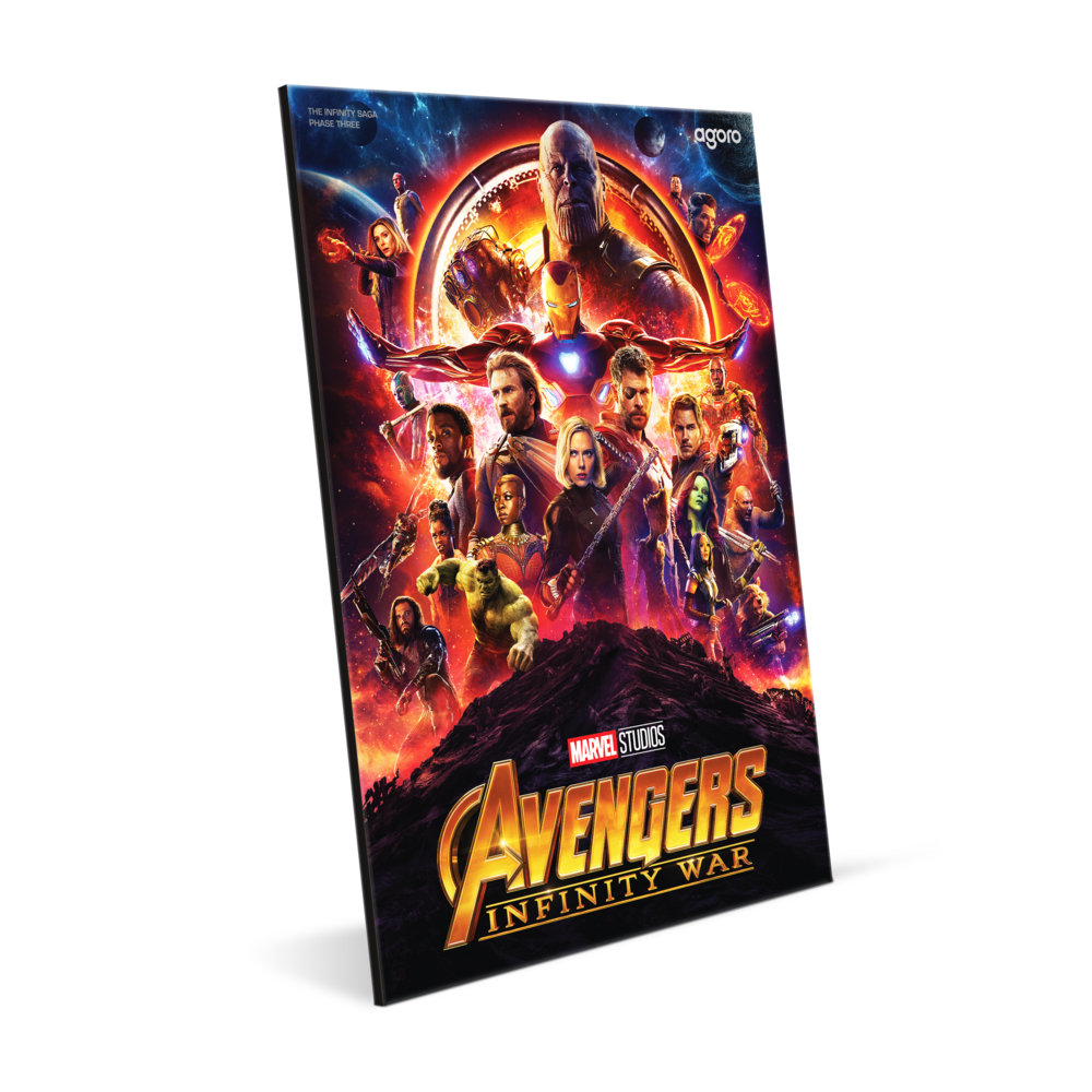 Marvel The Infinity Saga Phase Three Avengers: Infinity War Silver Collectible Foil