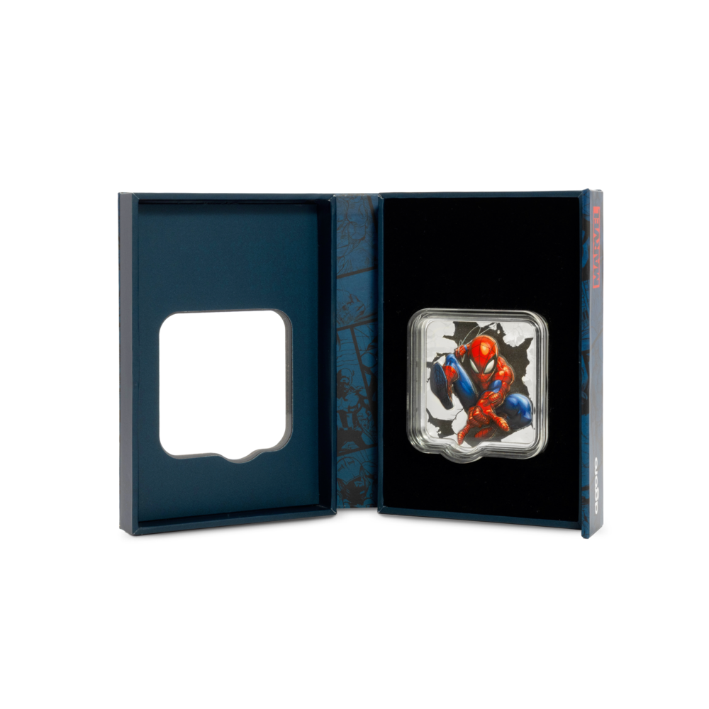 Marvel Spider-Man 'Thwip' 2 Oz Silver Coin