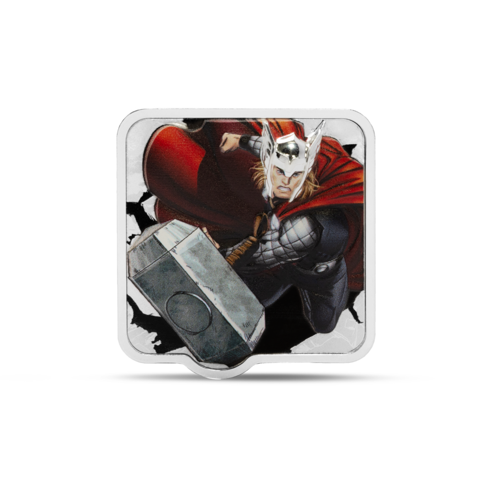 Marvel Thor 'KRA-KOOM' 2 Oz Silver Coin AGORO