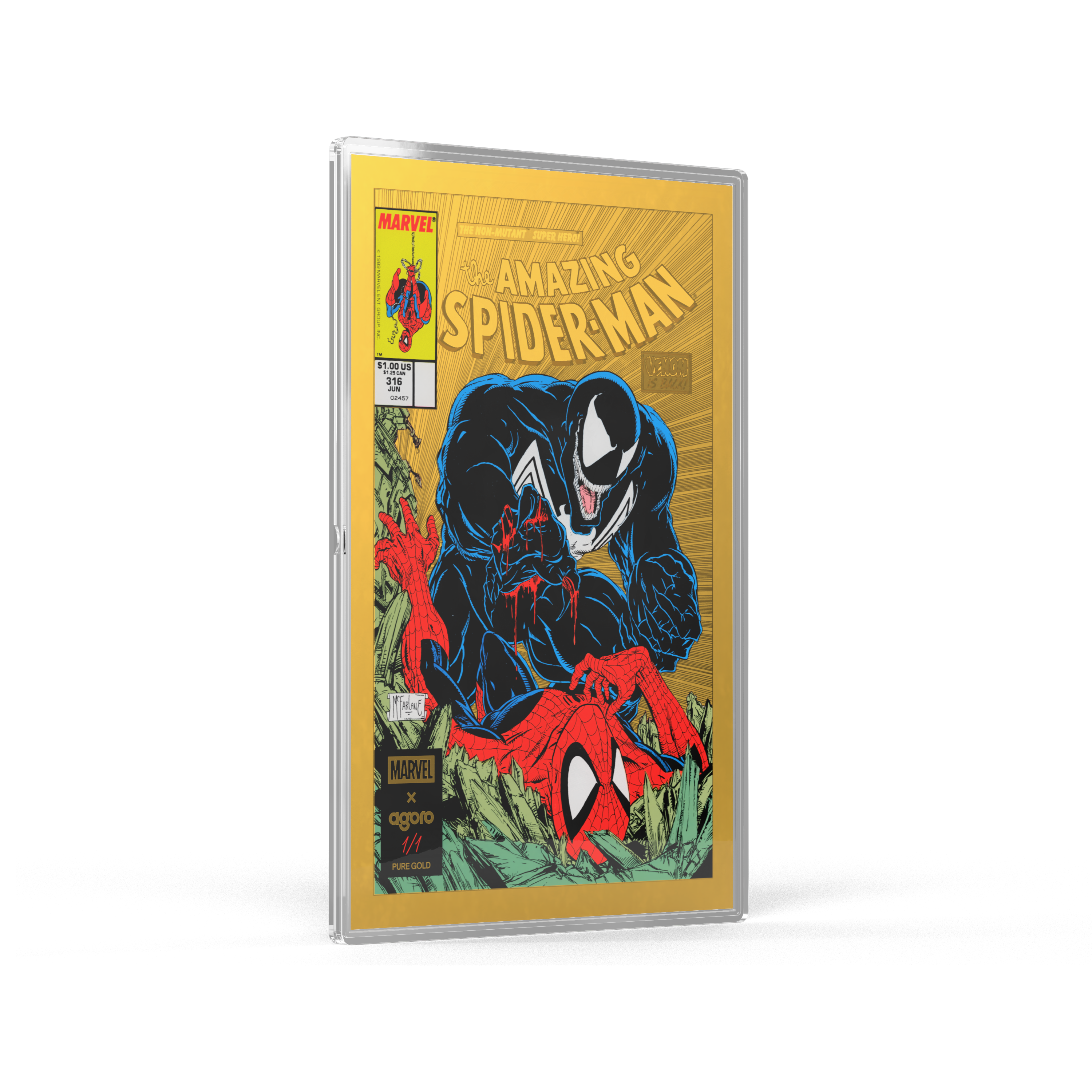 Collector Box Spider-Man: Comic Art Through The Ages AGORO