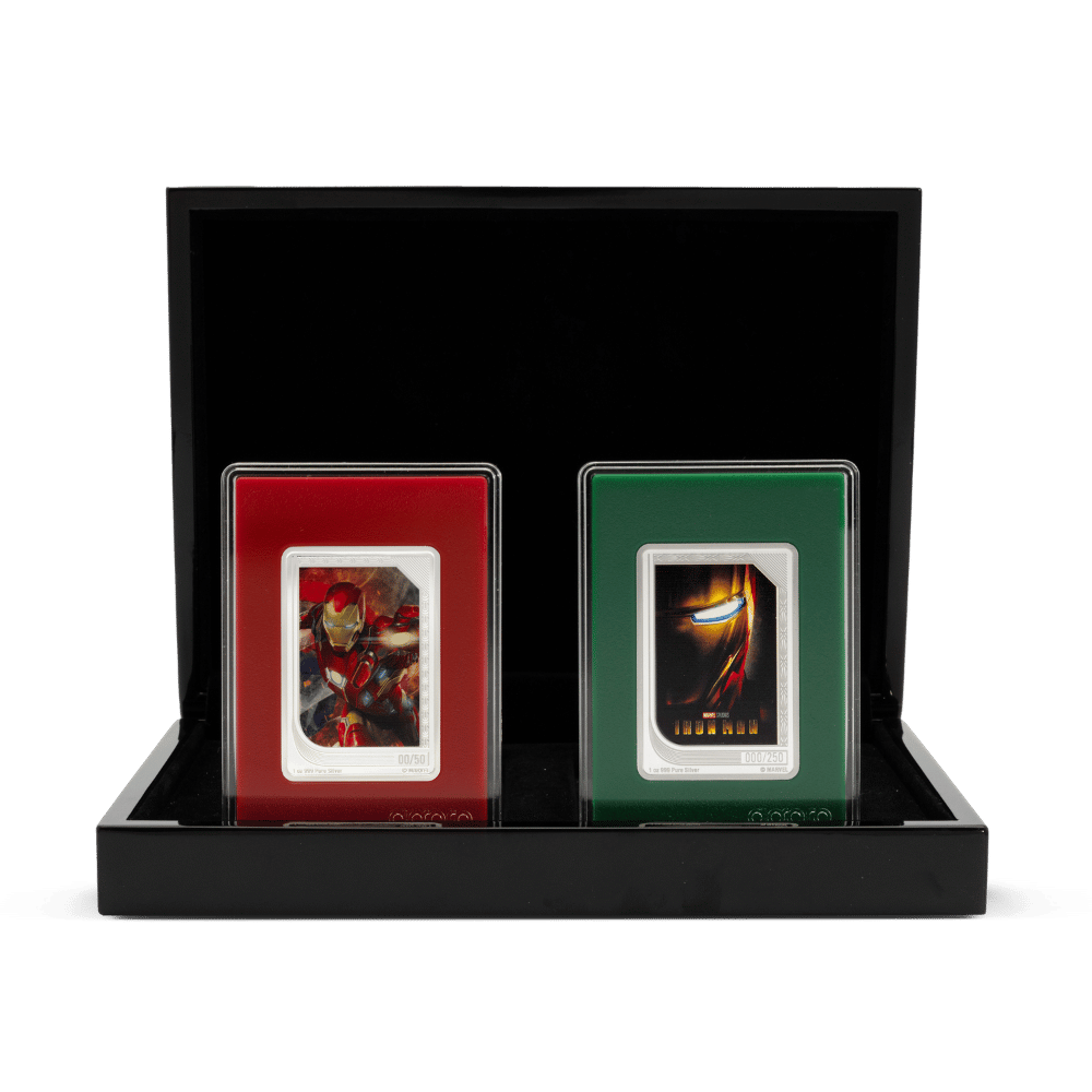 Marvel Studios: The Infinity Saga Trading Coins Packaging opened - Agoro New Zealand Mint