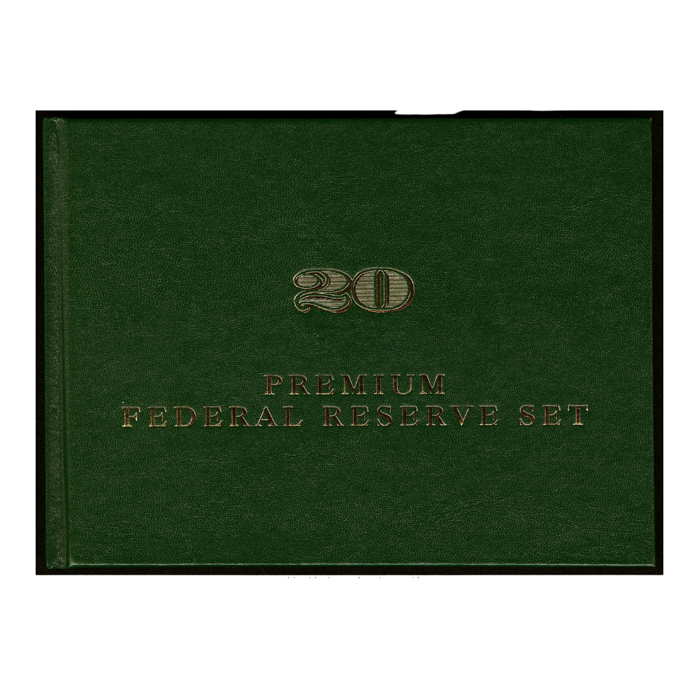 Matching Low Serial Number 00000363 BEP Premium Federal Reserve $20 Set Series 1996 – 13 Notes