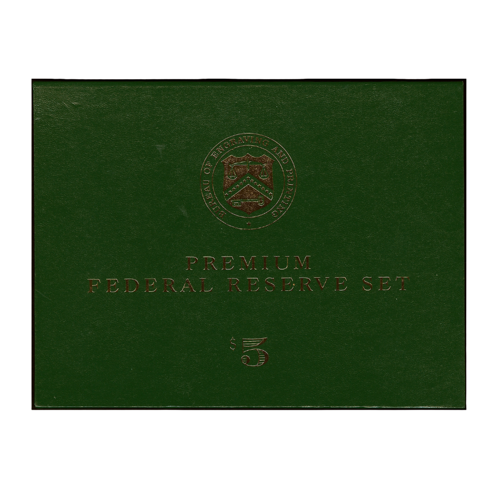 Matching Serial Number 00002140 BEP Premium Federal Reserve $5 Set Series 1999 – 13 Notes