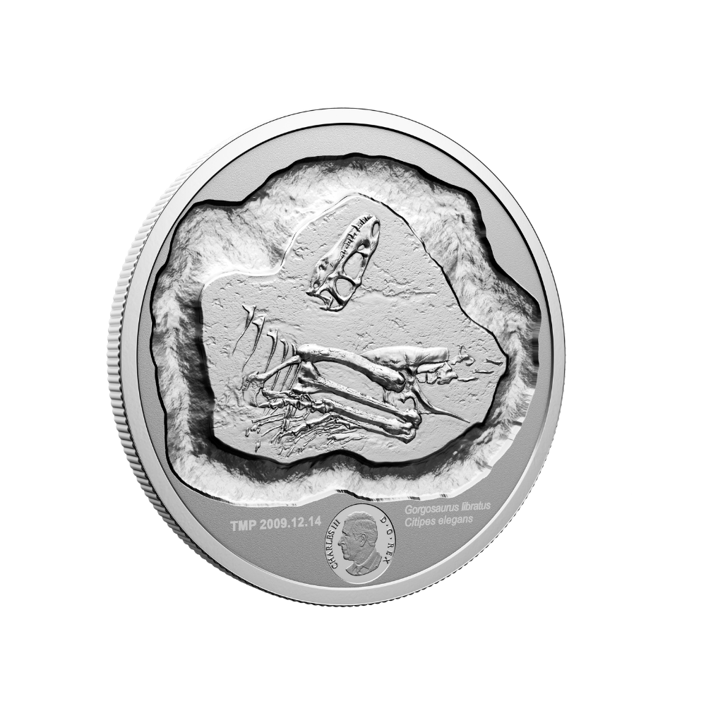 MintLAB Exceptional Discoveries: Dinosaurs of Canada Fine Silver Coin Royal Canadian Mint