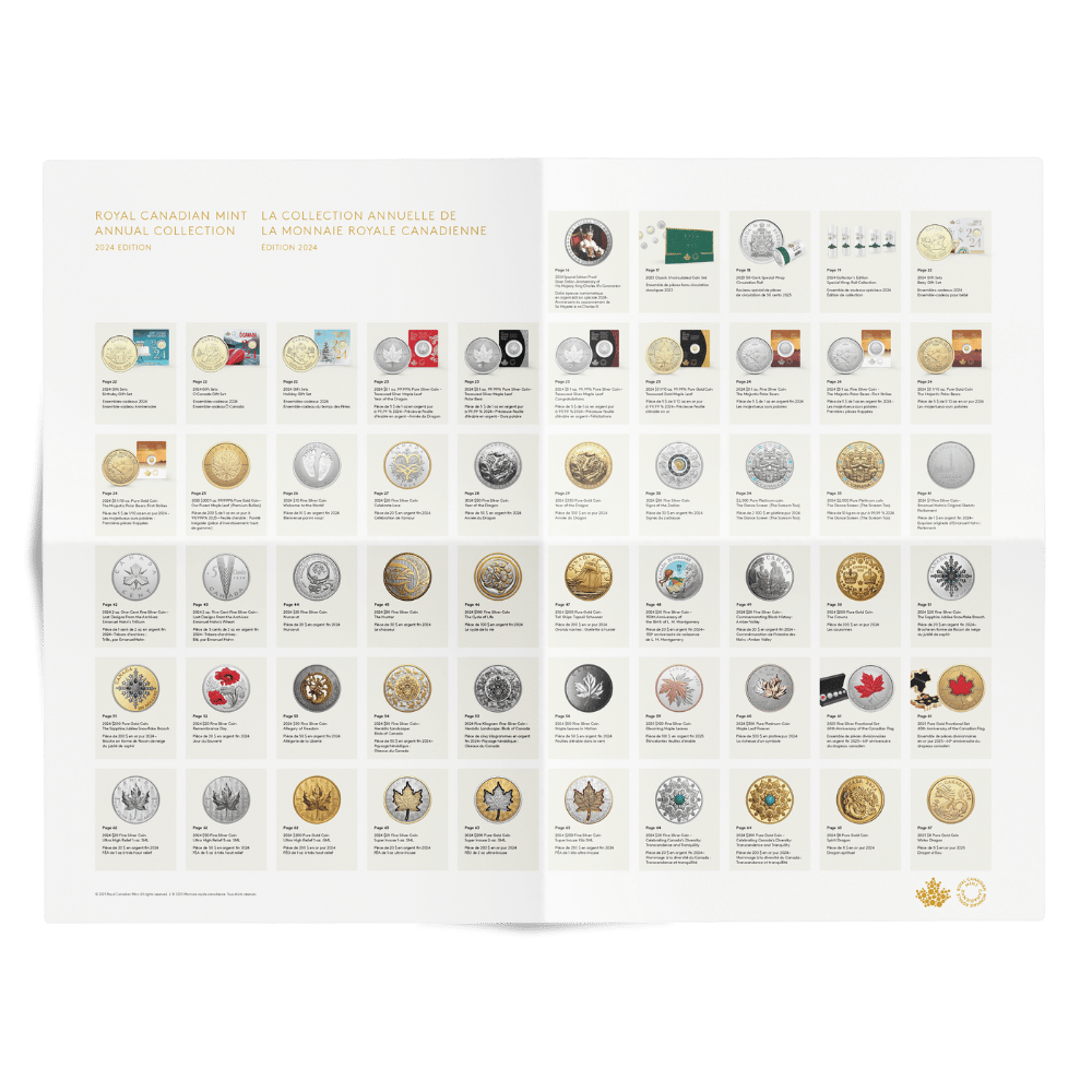 Annual Collection Book (2024) - Royal Canadian Mint Book7 Royal Canadian Mint