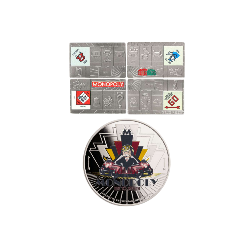 Monopoly Silver Coin Bundle
