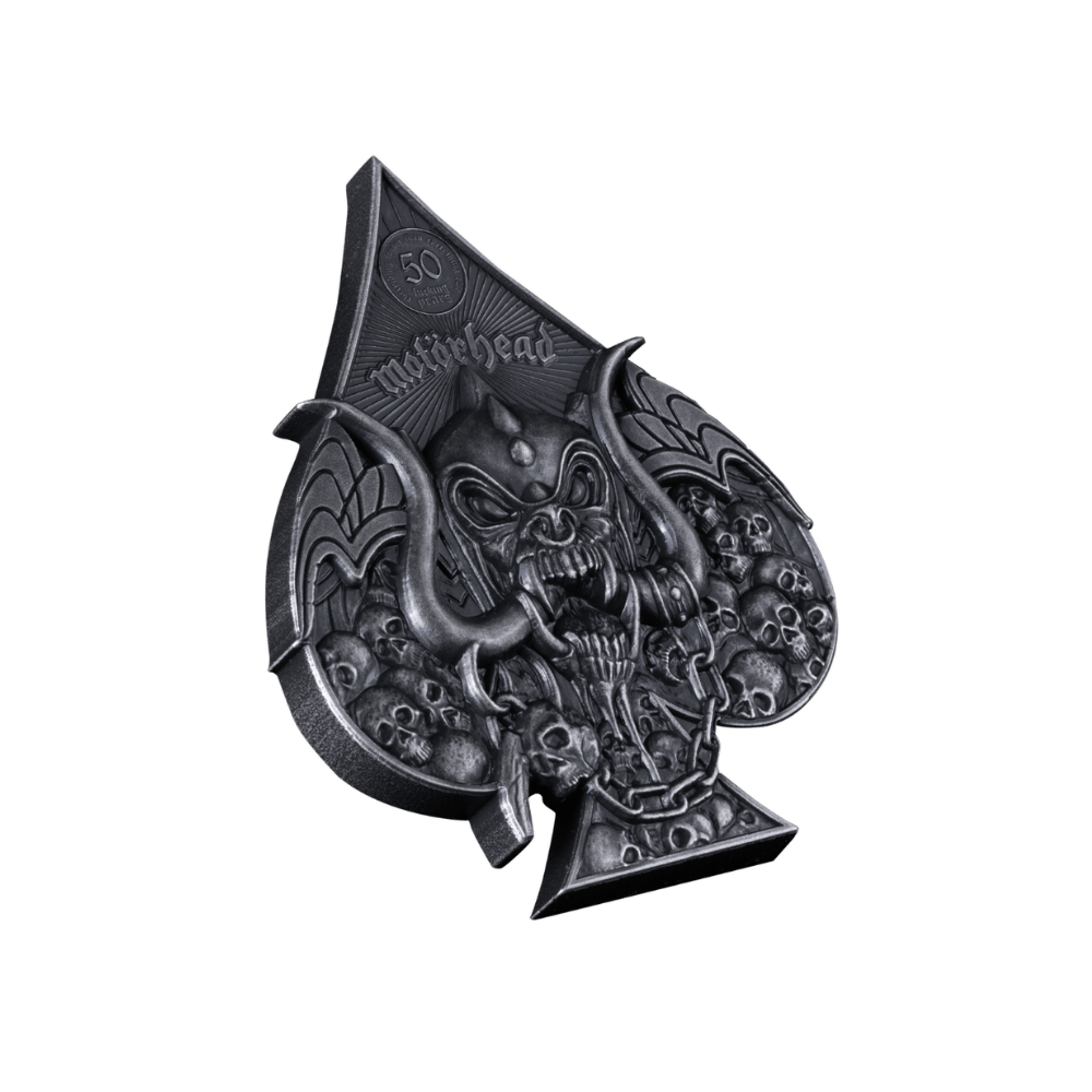 Motorhead Skulleater 3 Oz Silver Coin 2025