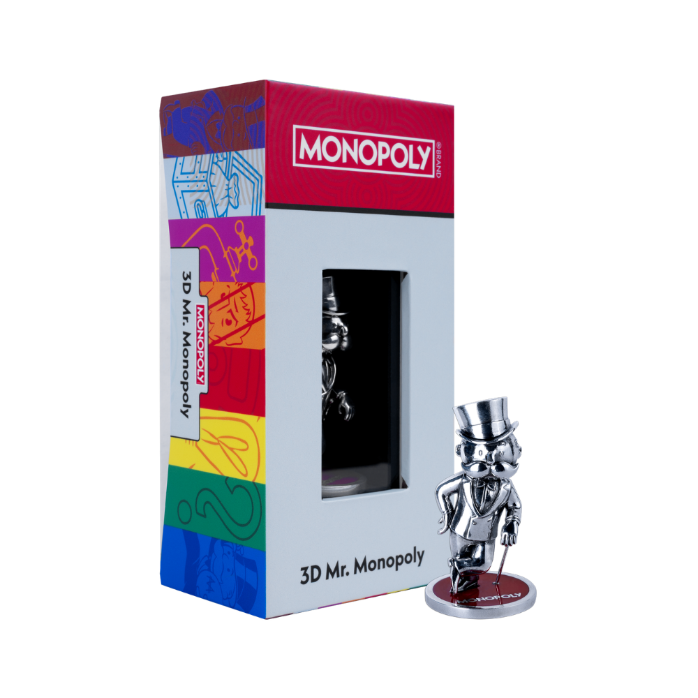 Mr. Monopoly 3D 2 Oz Silver Coin 2026 MDM