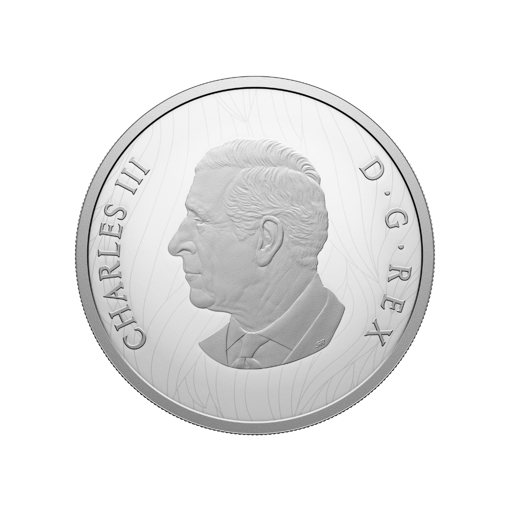 Mustang Country by Robert Bateman 2 Oz Fine Silver Coin Canada 2025