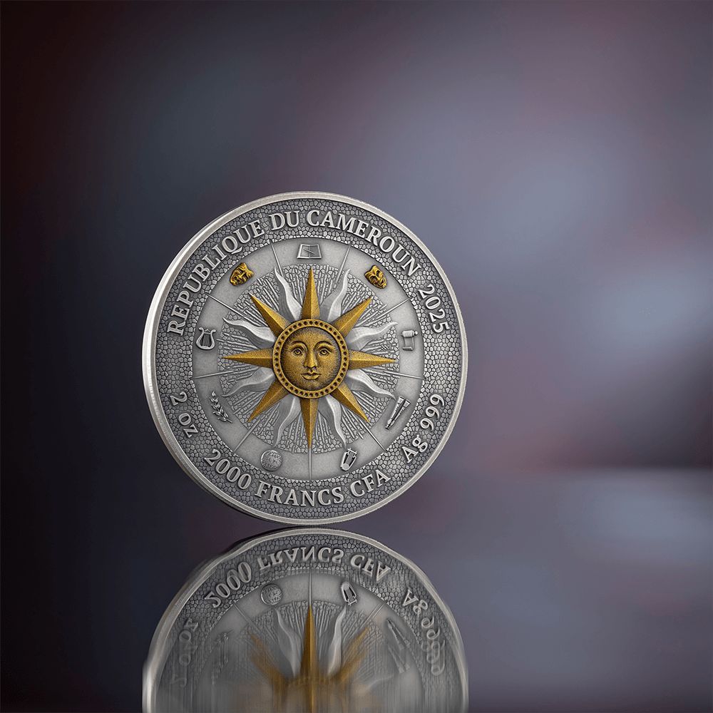 Melpomene & Thalia The Nine Muses 2 Oz Silver Coin 2025 picture1 Mint XXI Parthava Coin