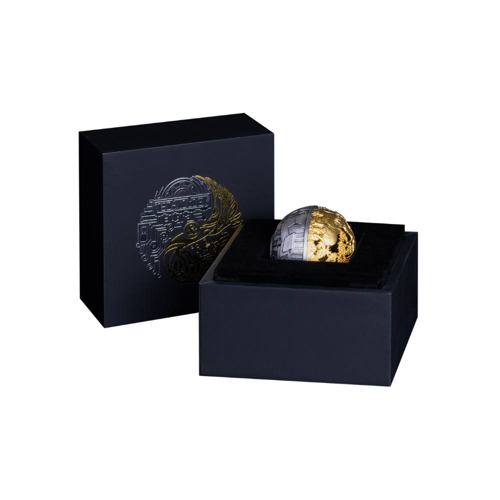 Nature & Technology 2 Oz Silver Filigree Coin 2025