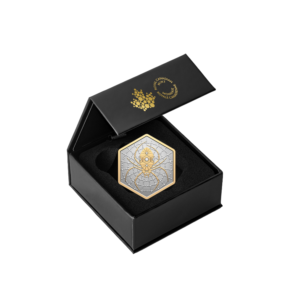 Nature’s Delight: The Spider 1 Oz Fine Silver Coin Canada 2026 Royal Canadian Mint