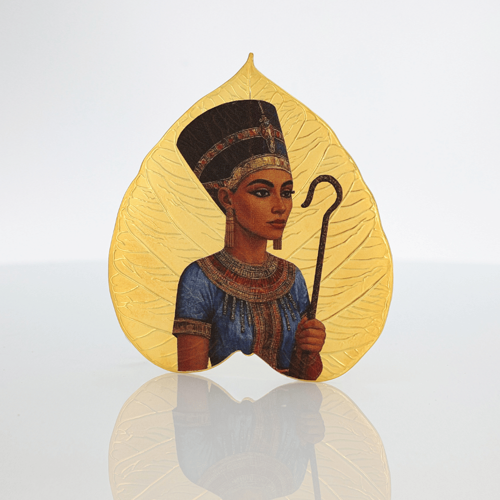 Nefertiti Leaves of the Nile 1 Oz Silver Coin 2025