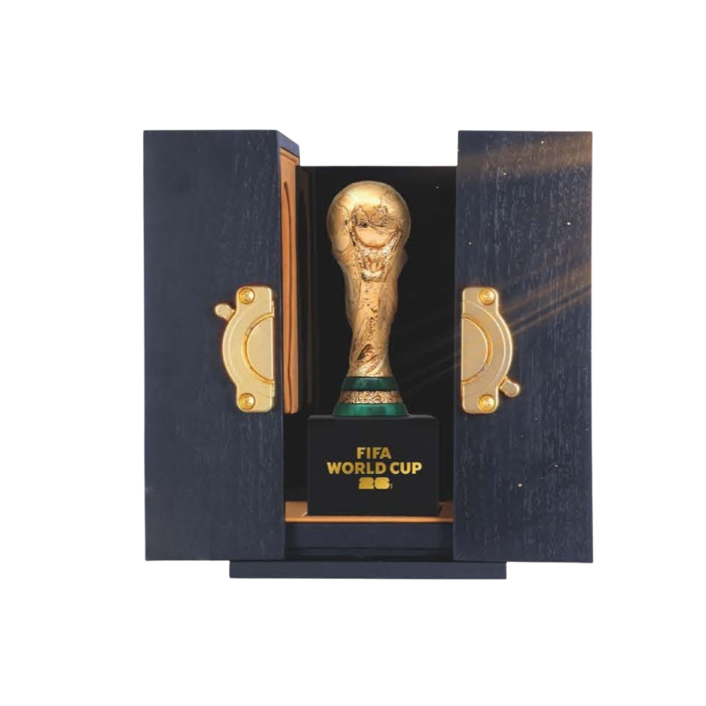 Official FIFA World Cup Trophy™ Replica 5 Oz Pure Silver Gold-Plated 2026