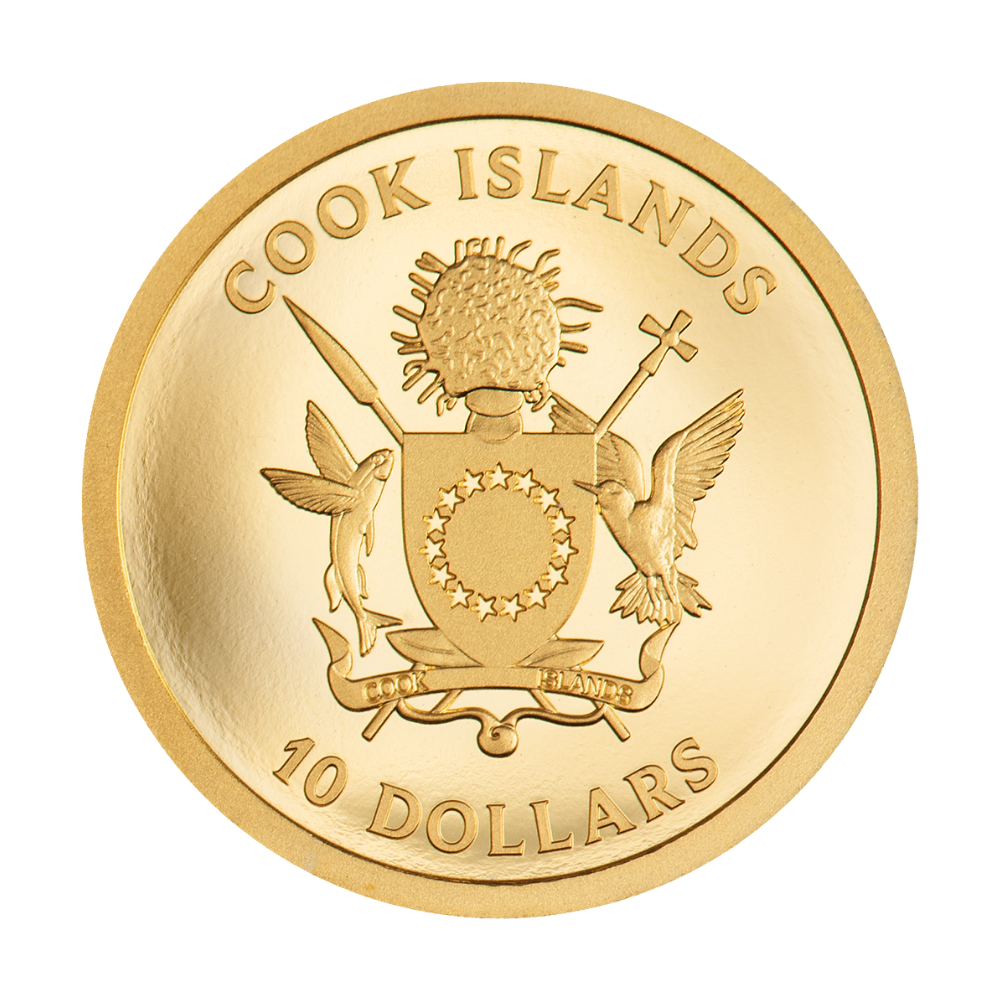 Ounce of Luck Four Leaf Clover Gold Coin 2027 CIT COIN INVEST AG