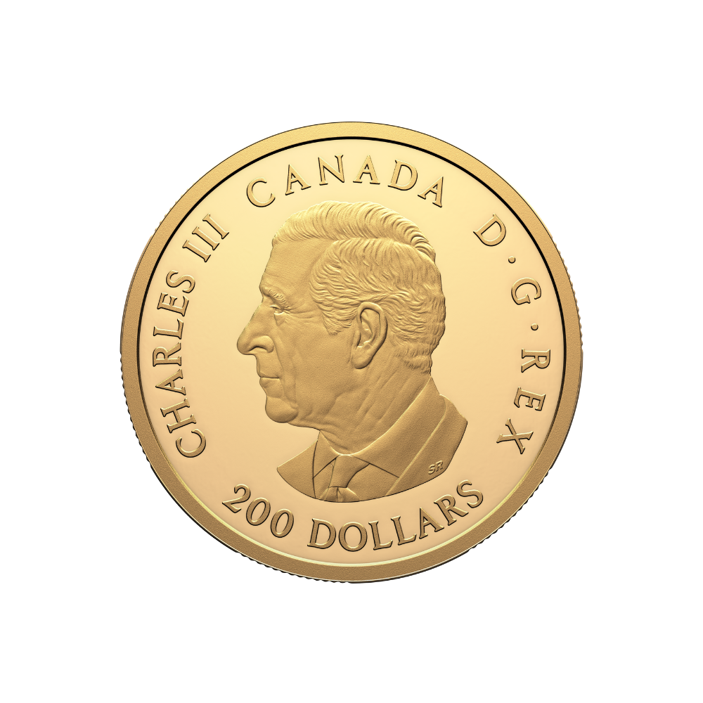PEACE DOLLAR 1 Oz Gold Coin $200 Canada 2025