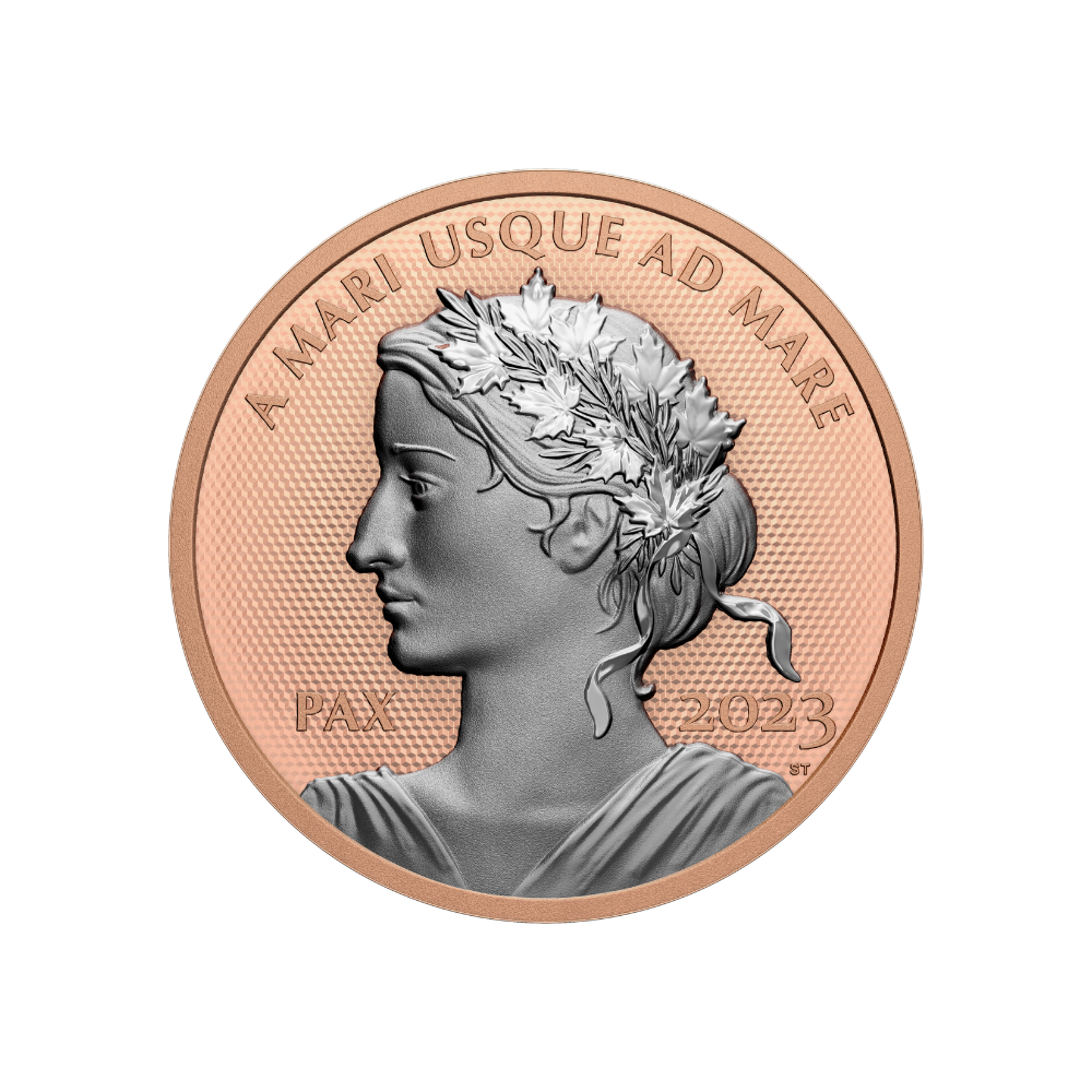 PEACE DOLLAR 1 Oz Silver Coin $1 Canada 2023