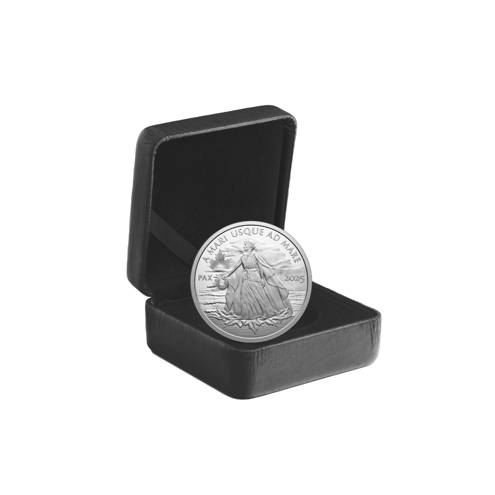PEACE DOLLAR 1 Oz Silver Coin $1 Canada 2025