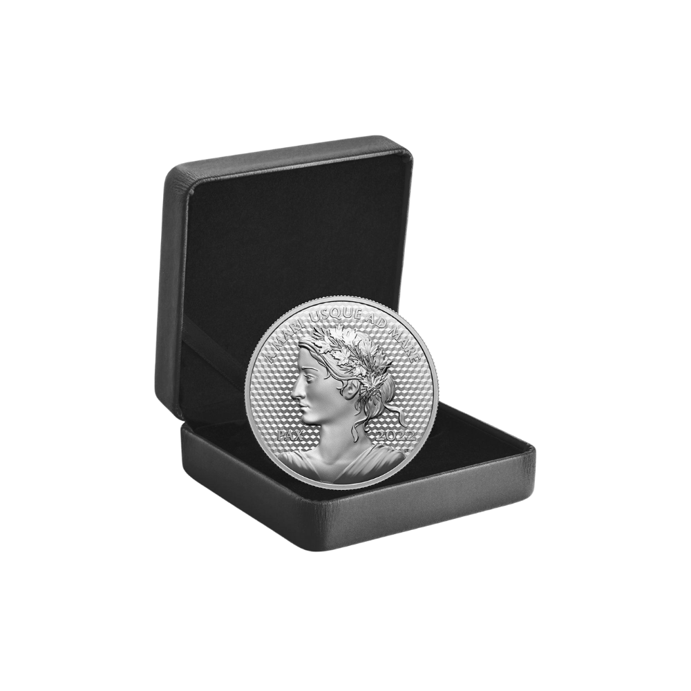 PEACE DOLLAR 5 Oz Silver Coin $50 Canada 2022