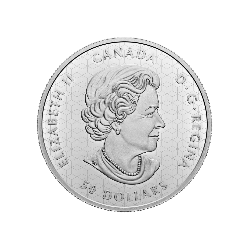PEACE DOLLAR 5 Oz Silver Coin $50 Canada 2022