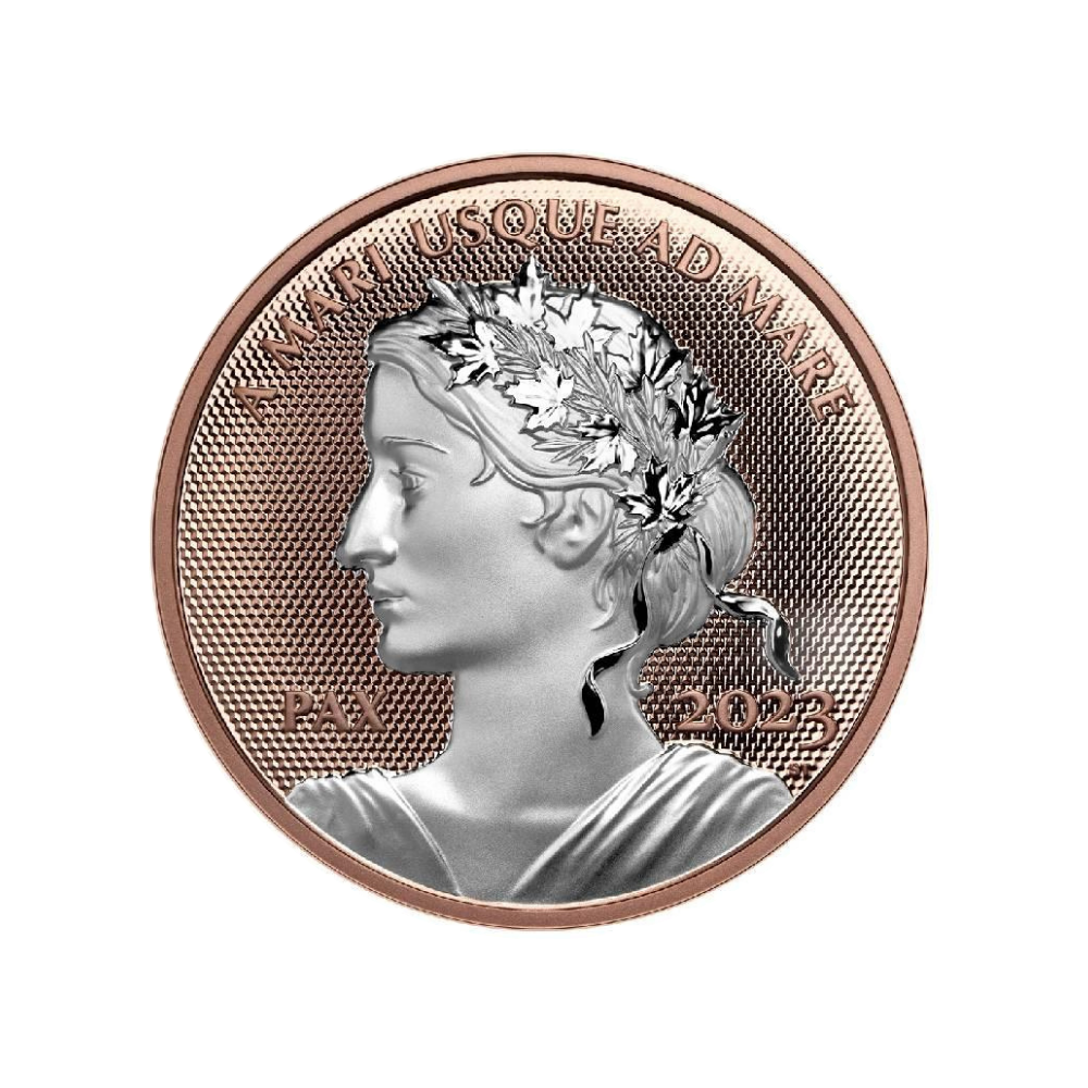 PEACE DOLLAR 5 Oz Silver Coin $50 Canada 2023