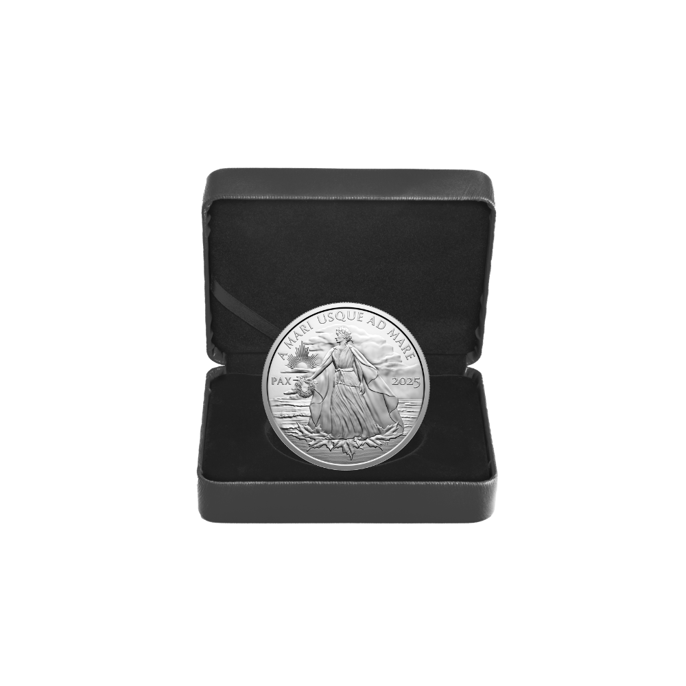 PEACE DOLLAR 5 Oz Silver Coin $50 Canada 2025
