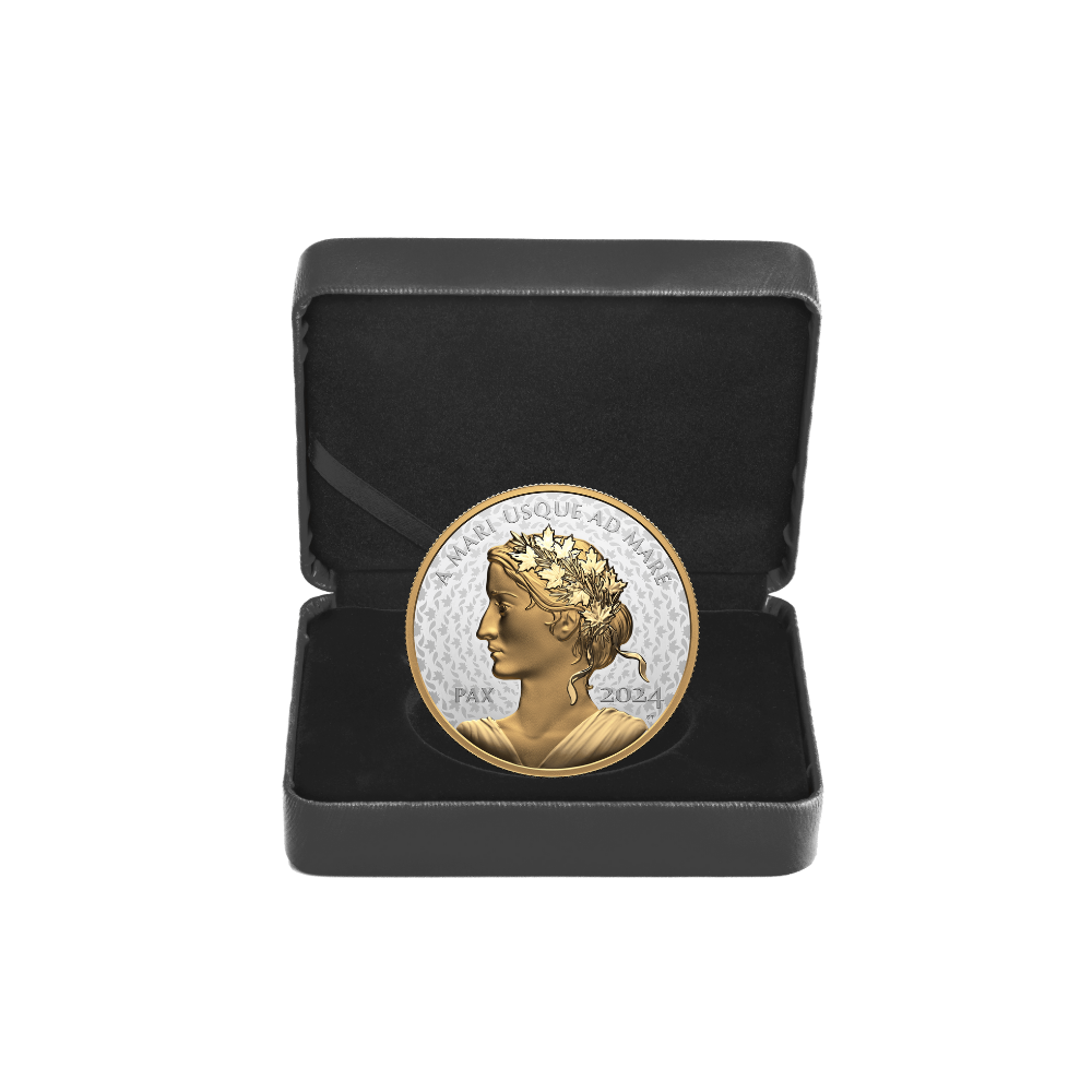 PEACE DOLLAR Silver Coin $50 Canada 2024
