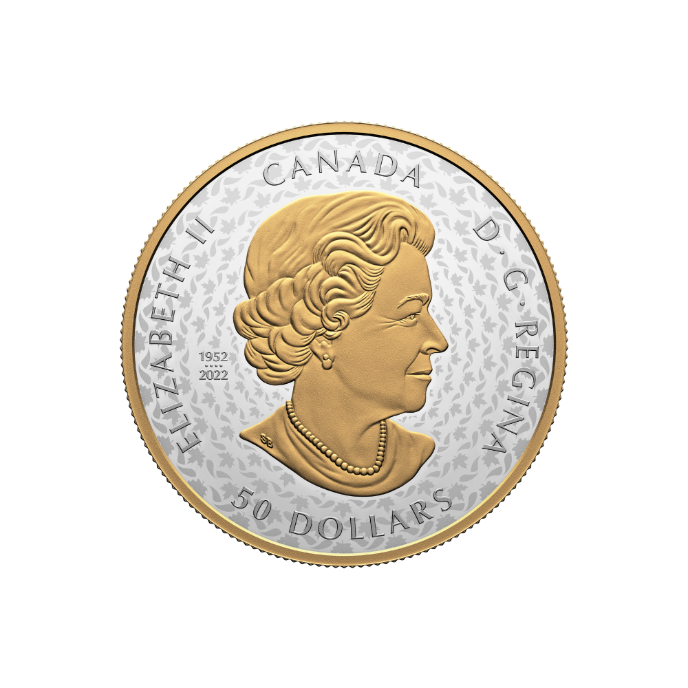 PEACE DOLLAR Silver Coin $50 Canada 2024