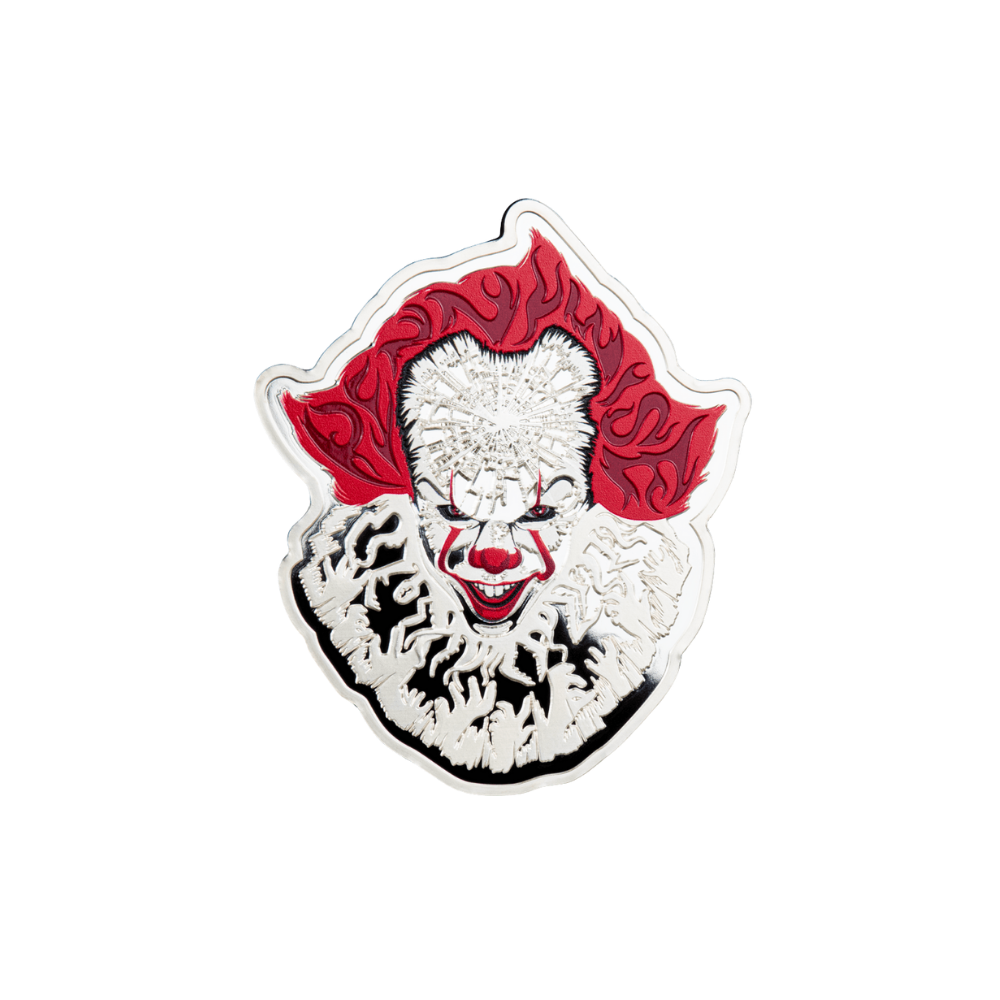 PENNYWISE 5 Oz Silver Coin $5 Barbados 2023