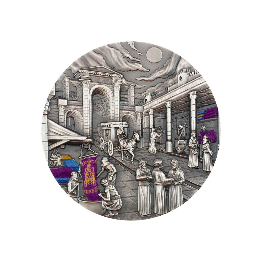 PHOENICIA AND CARTHAGE Lost Civilizations 5 Oz Silver Coin $20 Palau 2023