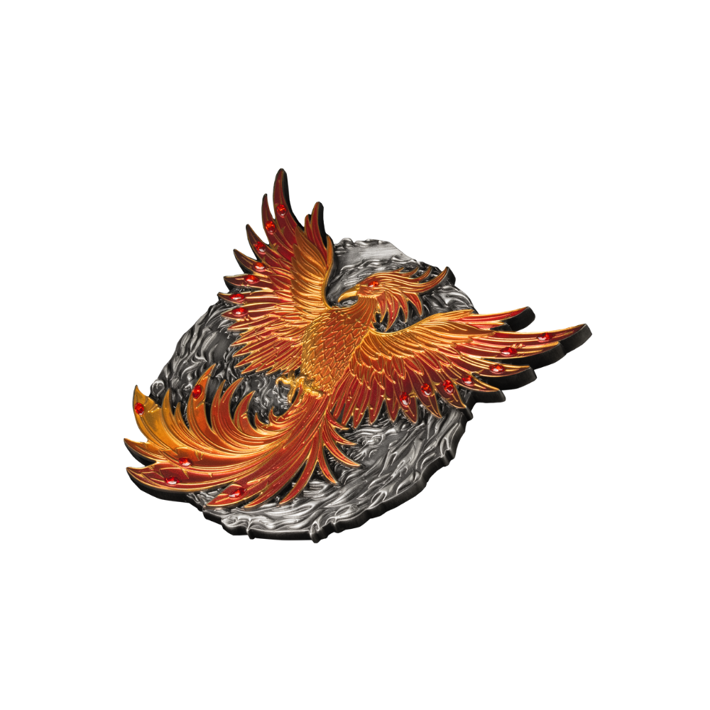 PHOENIX ASCENDANT 500g Silver Coin 50 Vatu Vanuatu 2024