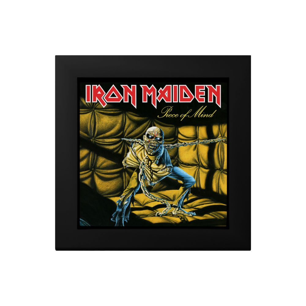 PIECE OF MIND Iron Maiden 2 Oz Silver Coin $10 Cook Islands 2023