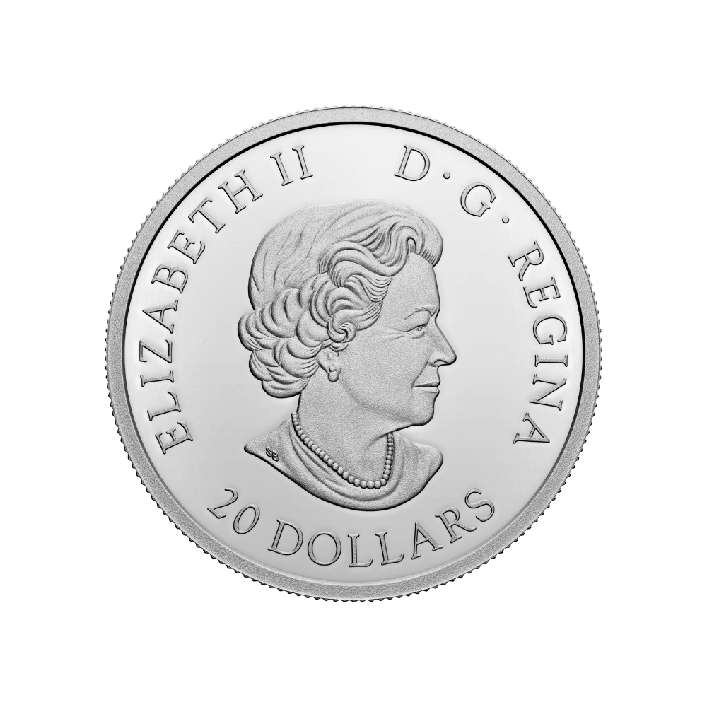PLATINUM JUBILEE OF HER MAJESTY QUEEN ELIZABETH II Special Edition Silver Coin $1 Canada 2022