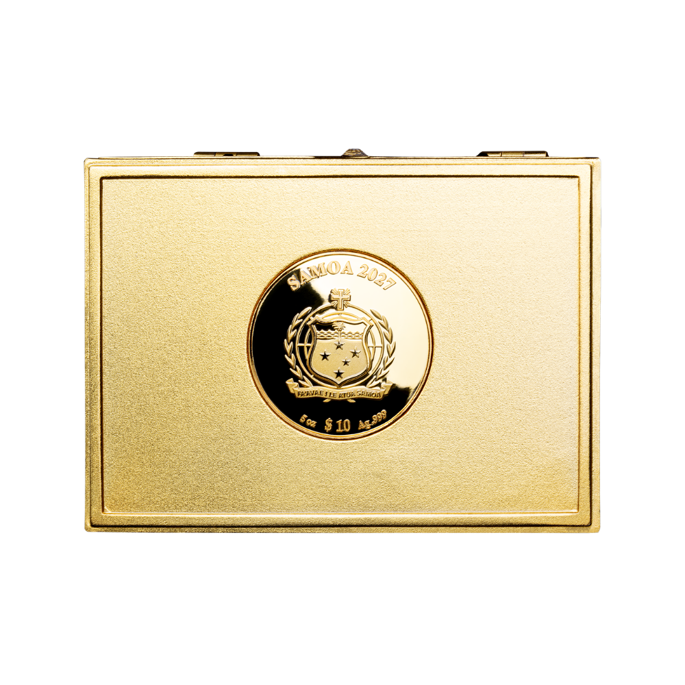 Pandora's Box 3D 5 Oz Silver Coin 2027 MDM