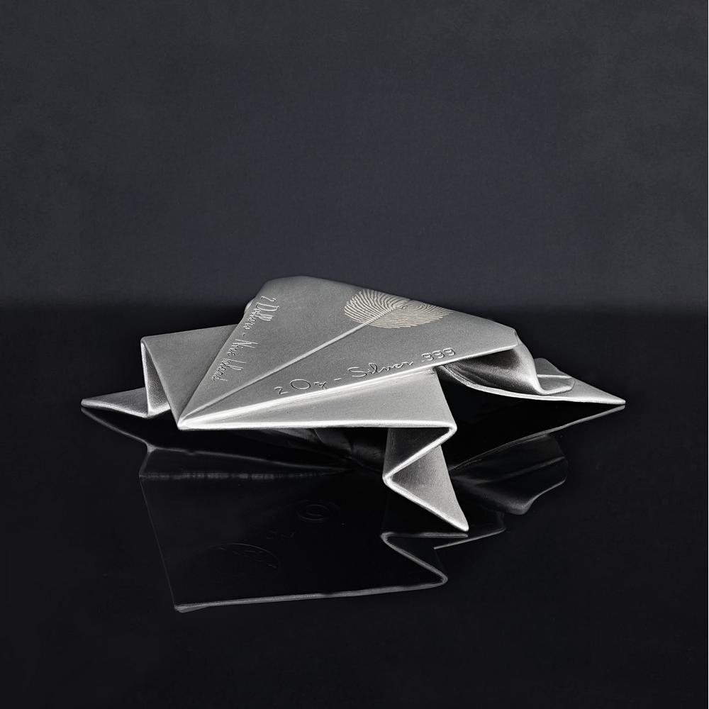 Paper Frog Folded Dreams 2 Oz Silver Coin 2026