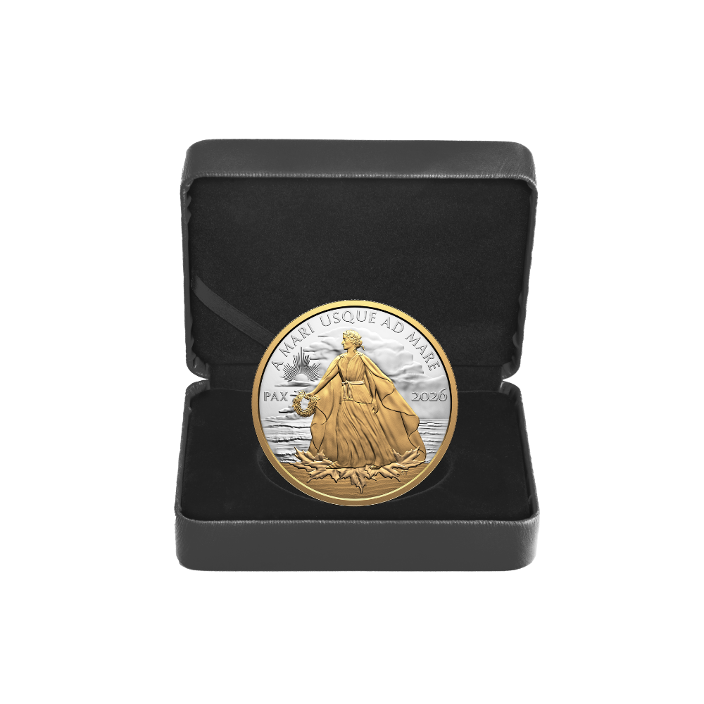 Peace Dollar 5 Oz Fine Silver Coin Canada 2026 ROYAL CANADIAN MINT