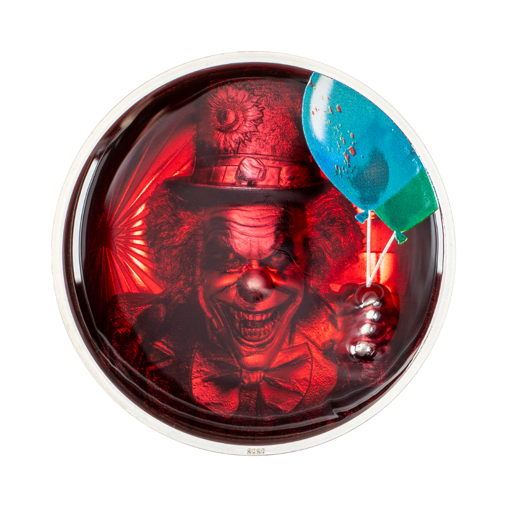 Phobias Coulrophobia 2 oz Silver Coin 2026