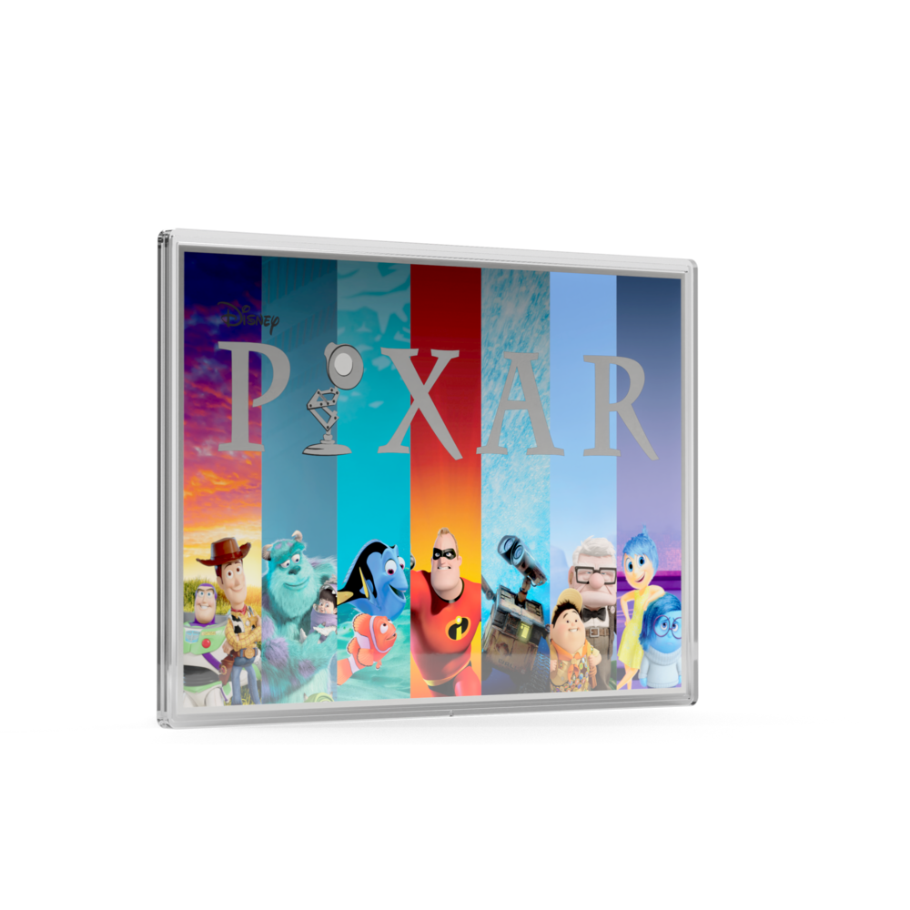 Disney Pixar Celebrating Pixar Silver Collectible Foil AGORO