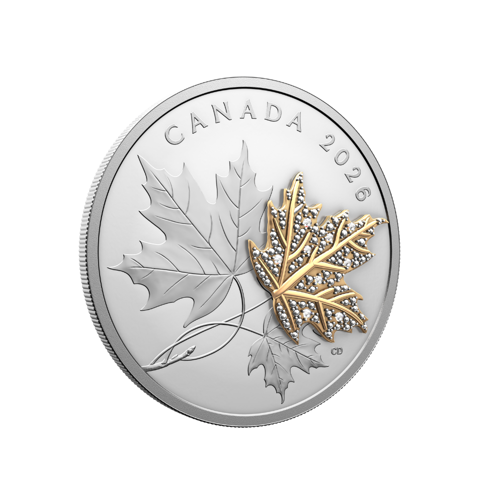 Precious Maple Leaves Fine Silver Coin Canada 2026 Royal Canadian Mint