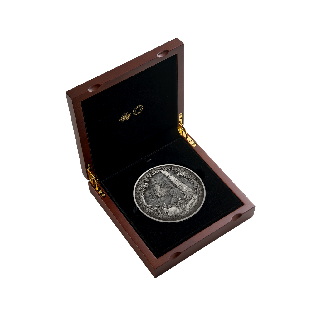 Predator or Prey in Shadow Box Fine Silver Coin Canada 2025