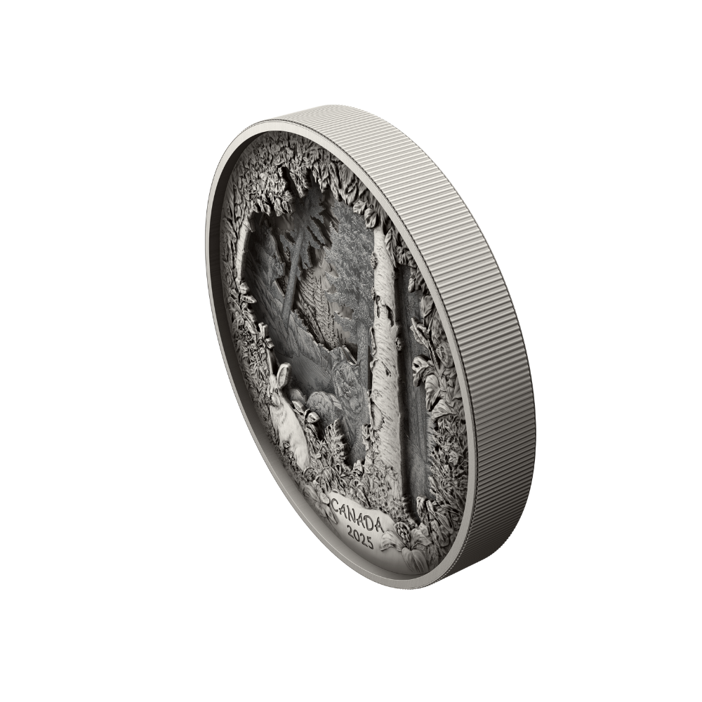 Predator or Prey in Shadow Box Fine Silver Coin Canada 2025