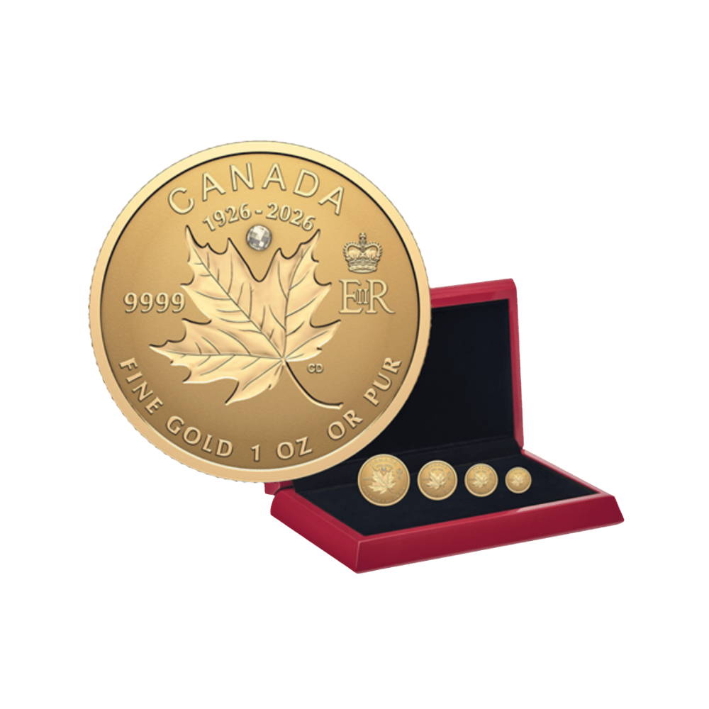 Pure Gold Fractional Set Commemorate the 100th Birthday of Queen Elizabeth II 2026