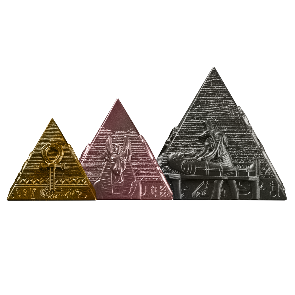 Pyramids of Giza 3-Coin Set 2027 MDM
