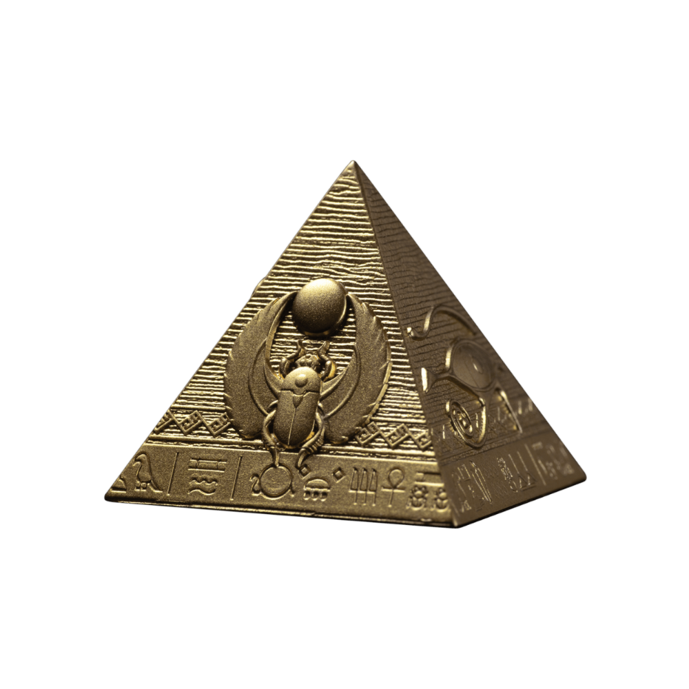 Pyramids of Giza 3 Coin Set 24k Gold Plating 2025