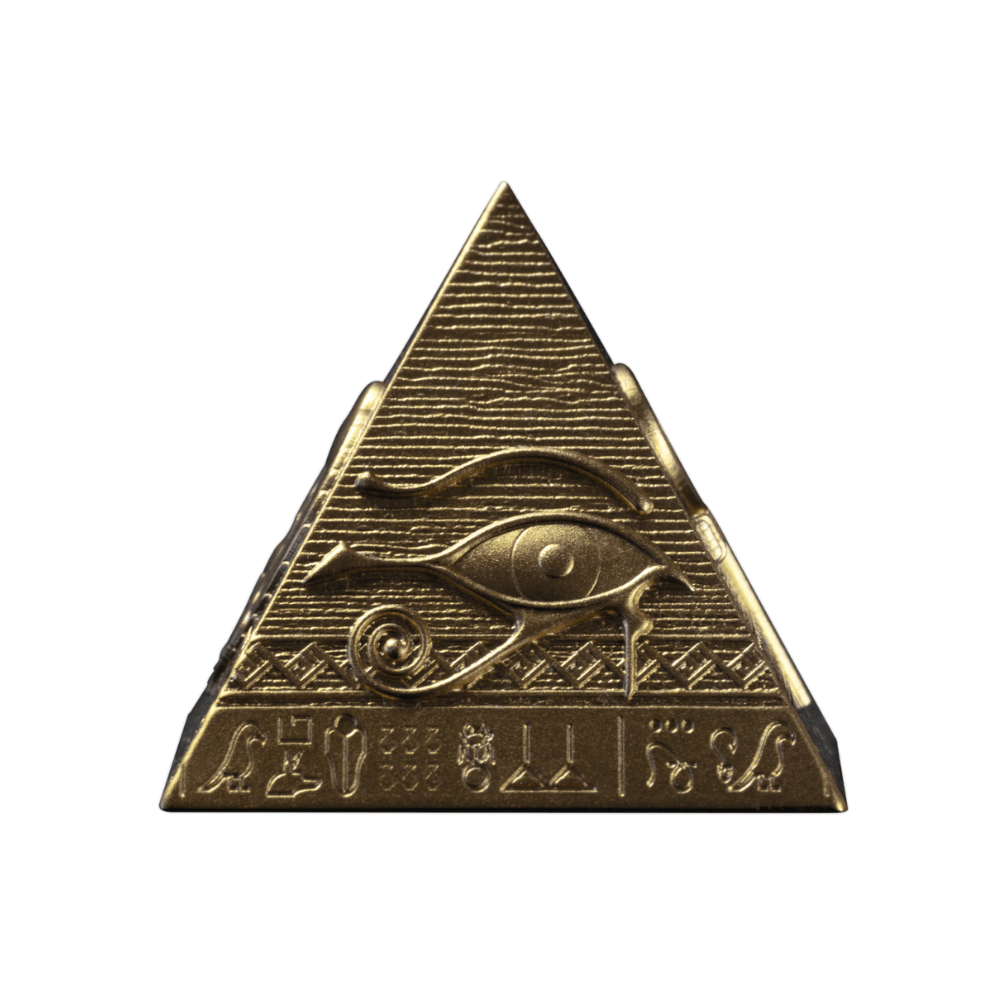 Pyramids of Giza 3 Coin Set 24k Gold Plating 2025