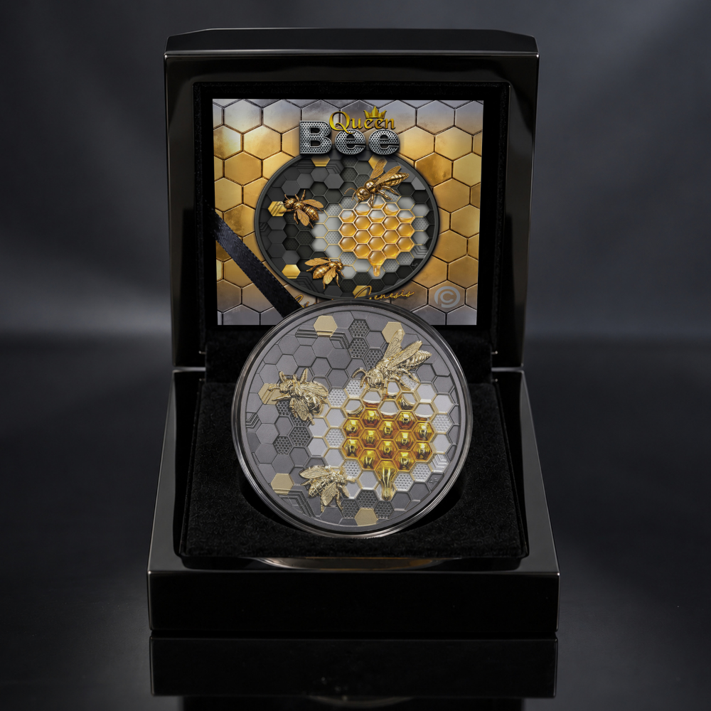 Queen Bee Bionic Genesis 5 Oz Silver Coin 2026 CIT Coin Invest AG