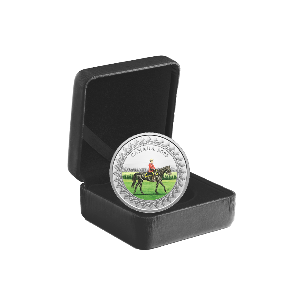 RCMP Musical Ride 1 Oz Fine Silver Coin Canada 2025