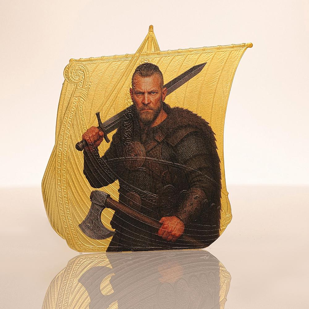 Ragnar Lothbrok Sail with the Vikings 1 Oz Silver Coin 2026 Power Coin