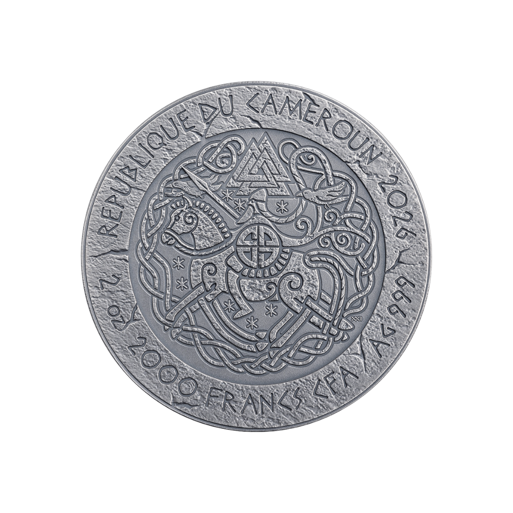Rollo of Normandy The Way To Valhalla 2 Oz Silver Coin 2025