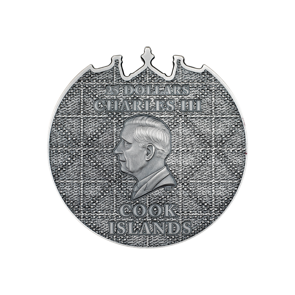 Rose City Petra Al-Khazneh 5 Oz Silver Coin 2025 CIT COIN INVEST AG